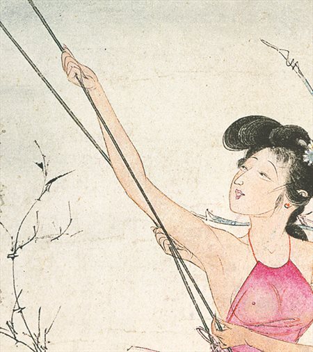 漯河-胡也佛的仕女画和最知名的金瓶梅秘戏图
